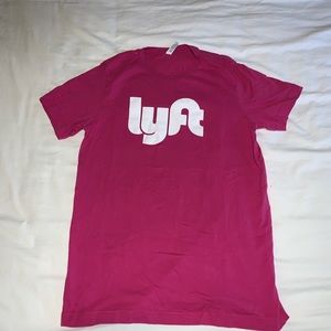 Vintage Lyft pink T-shirts
